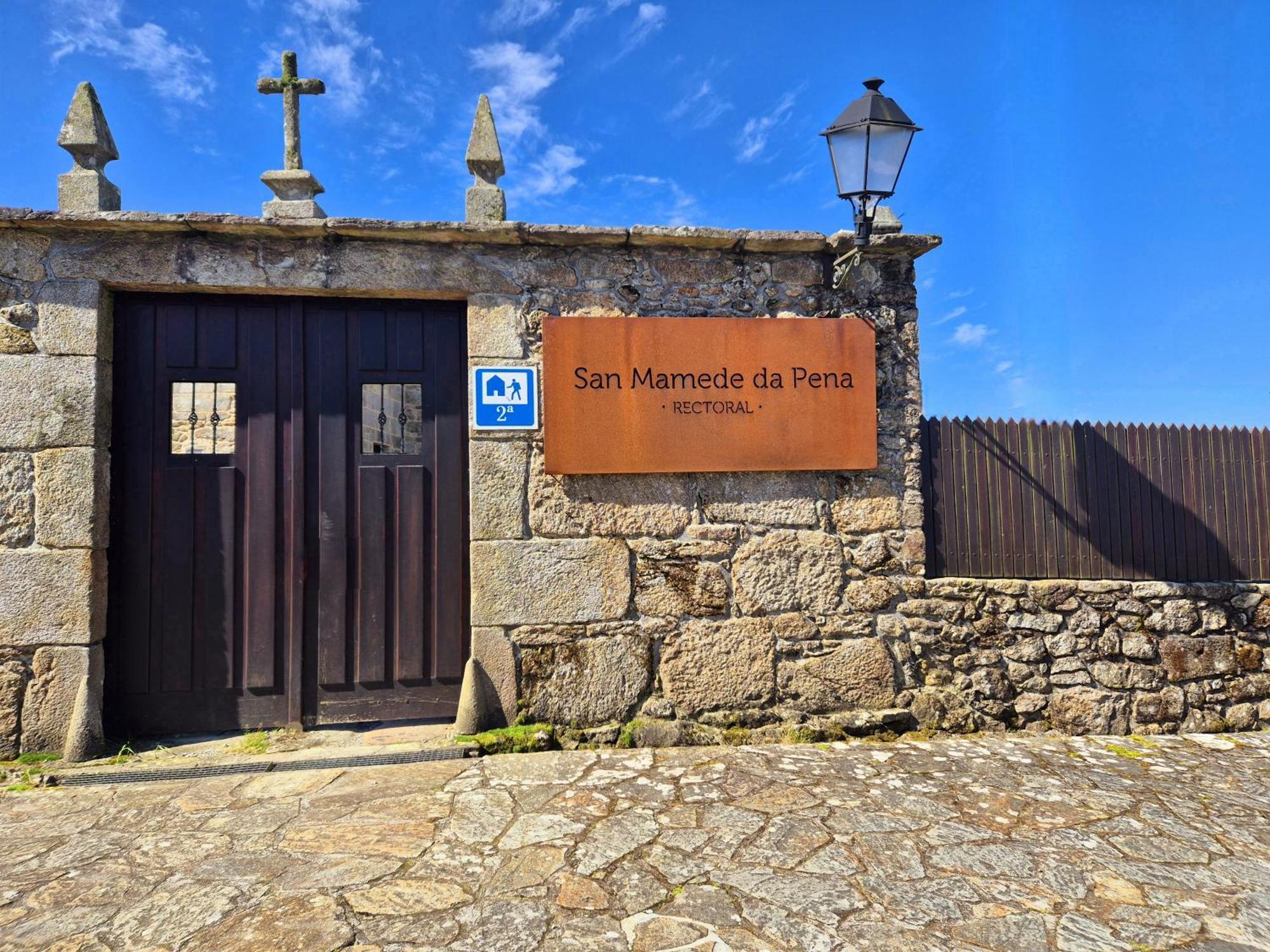 Albergue Rectoral San Mamede Da Pena Exclusive For Pilgrims نيغريرا المظهر الخارجي الصورة